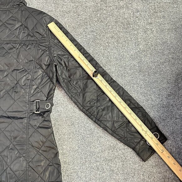 Woolrich Womens Jacket S Black Quilted Full Zip - Picture 6 of 9